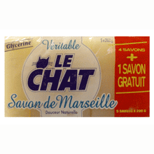 Le Chat Savon De Marseille 5x200g 	Cosmetics
